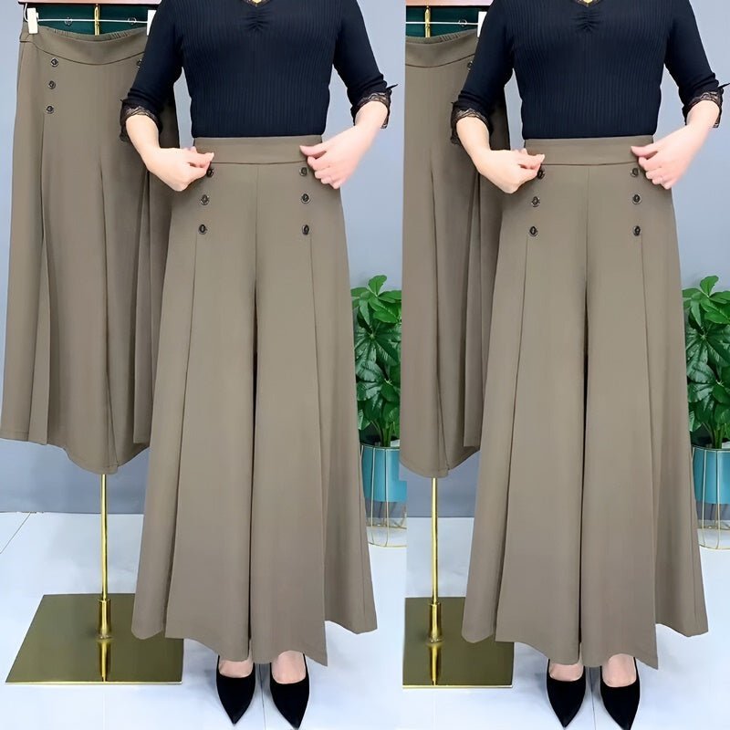 Geraffineerde, wijde zomerbroek – licht, elegant en perfect voor warme dagen