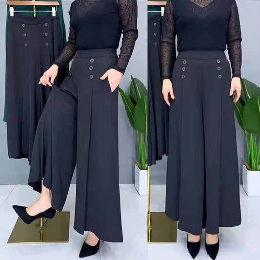 Geraffineerde, wijde zomerbroek – licht, elegant en perfect voor warme dagen