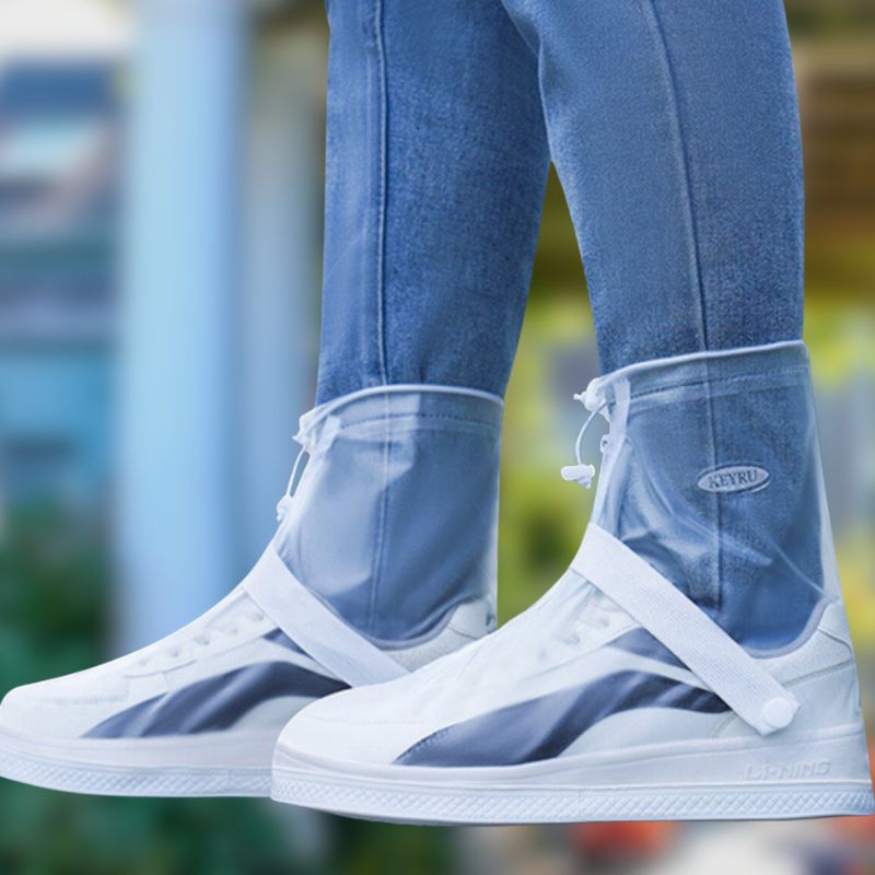 Waterdichte schoenovertrek voor mannen en vrouwen, ideaal voor regenachtige herfst- en winterdagen, om schoenen te beschermen tegen vocht en vuil.