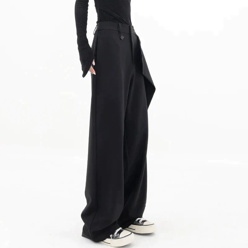 Asymmetrische baggy broek - Abby