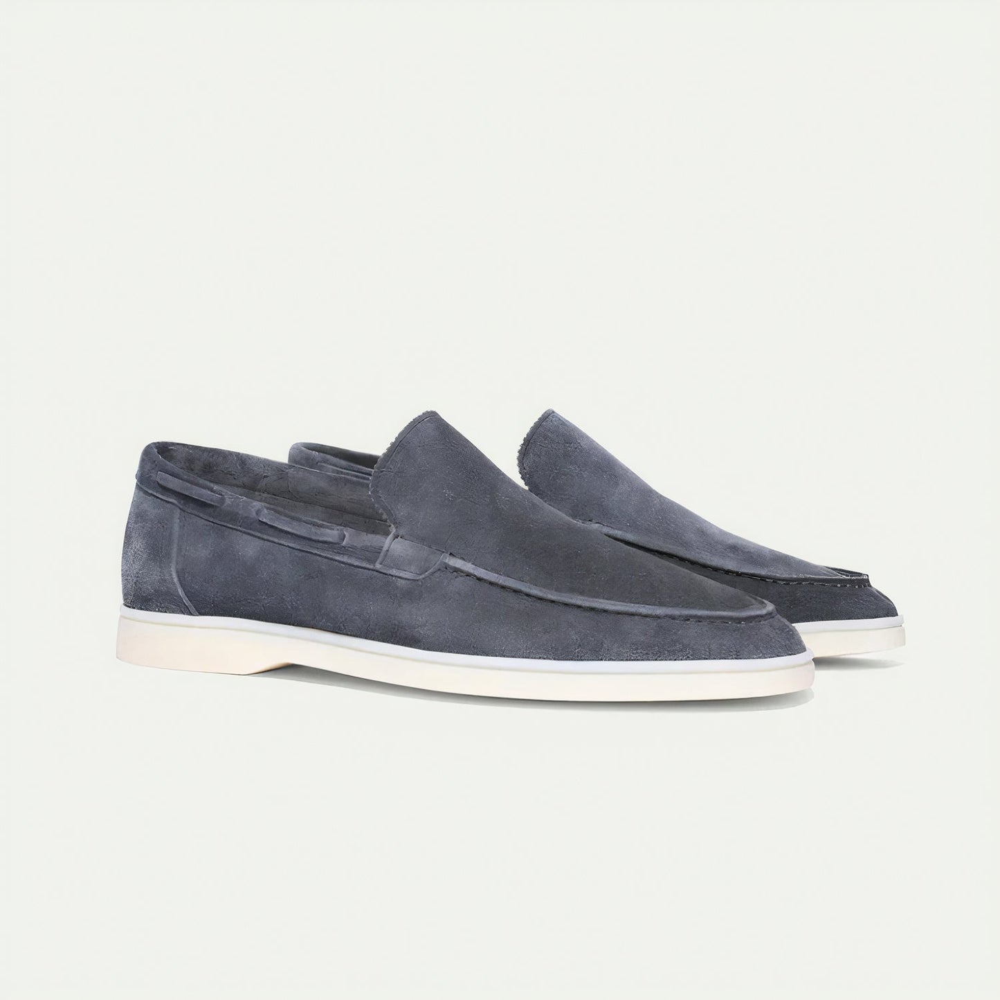 Klassieke suède loafers voor heren - Elmar
