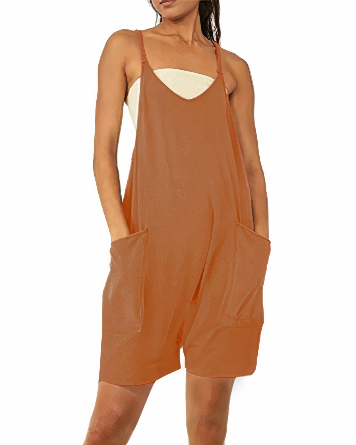Zomeroverall met zakken - Flora