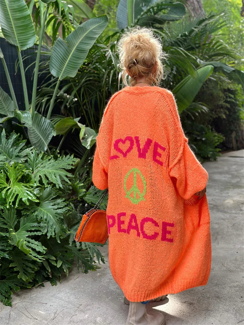 Lang vest in hippiestijl - Gaia