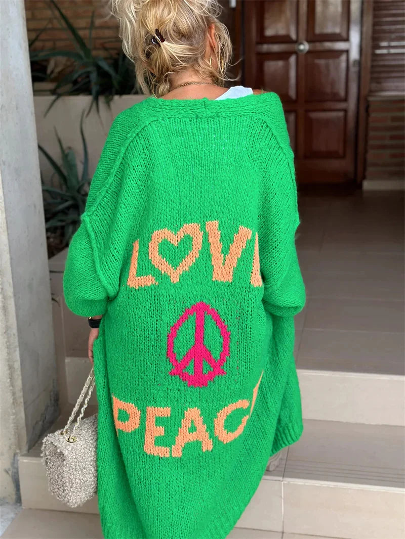 Lang vest in hippiestijl - Gaia