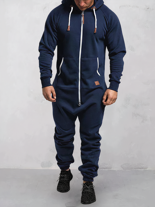 Jumpsuit met capuchon voor mannen - Henry