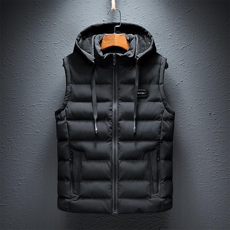 Wintergilet met capuchon voor mannen - Niko