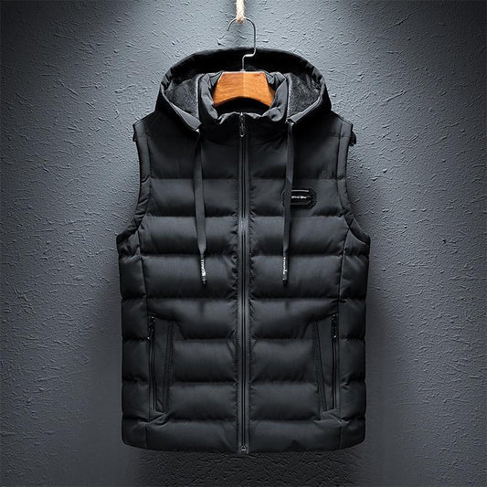 Wintergilet met capuchon voor mannen - Niko