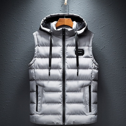 Wintergilet met capuchon voor mannen - Niko