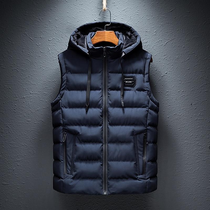 Wintergilet met capuchon voor mannen - Niko