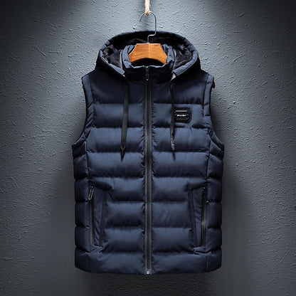 Wintergilet met capuchon voor mannen - Niko