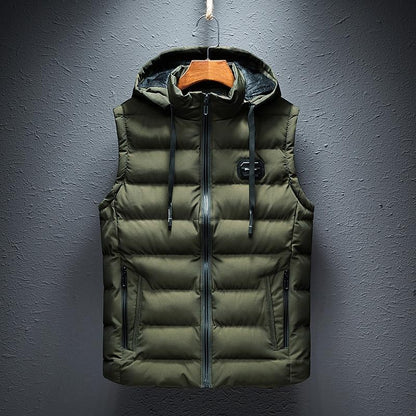 Wintergilet met capuchon voor mannen - Niko