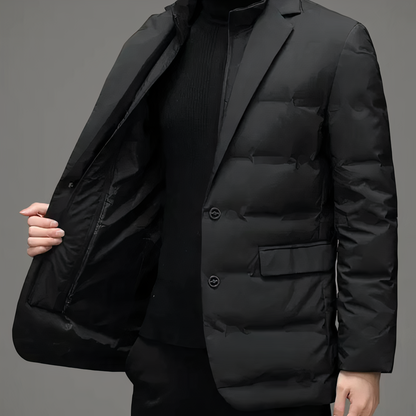 Sander Down Jacket - Elegant gevoerde jas