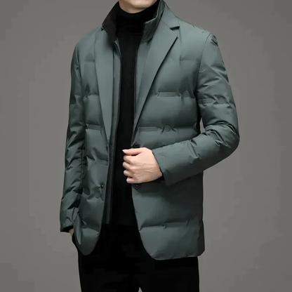 Sander Down Jacket - Elegant gevoerde jas