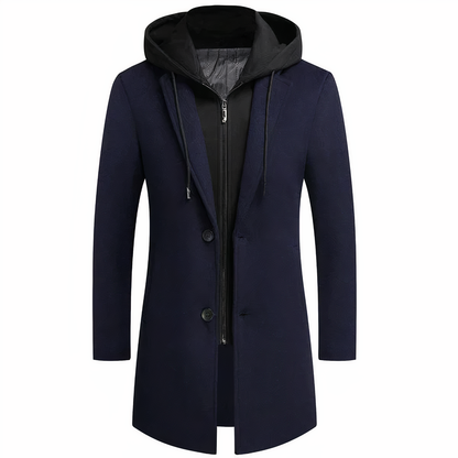 Wollen trenchcoat voor heren - Zen