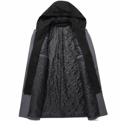 Wollen trenchcoat voor heren - Zen