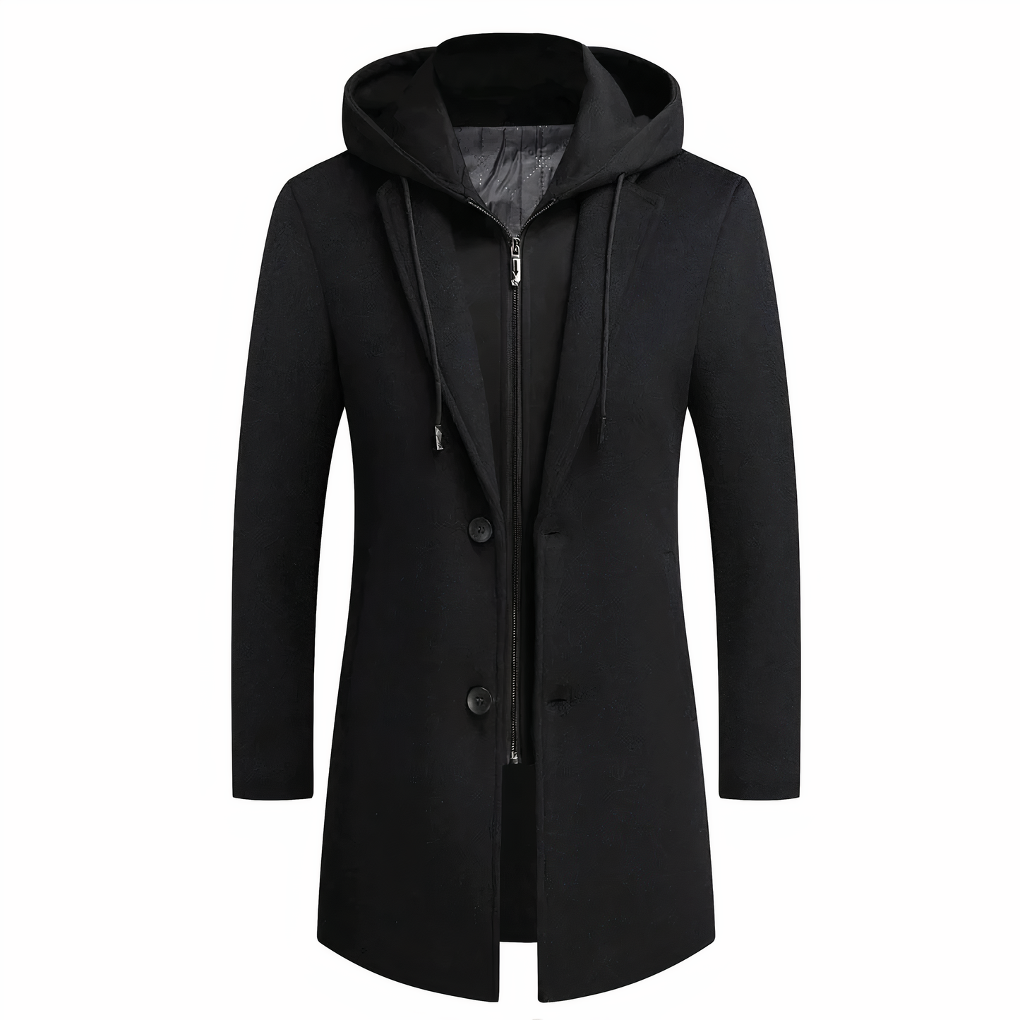 Wollen trenchcoat voor heren - Zen