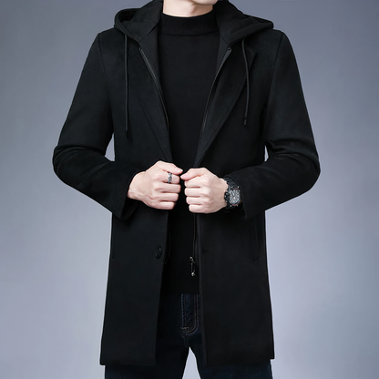 Wollen trenchcoat voor heren - Zen