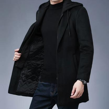 Wollen trenchcoat voor heren - Zen