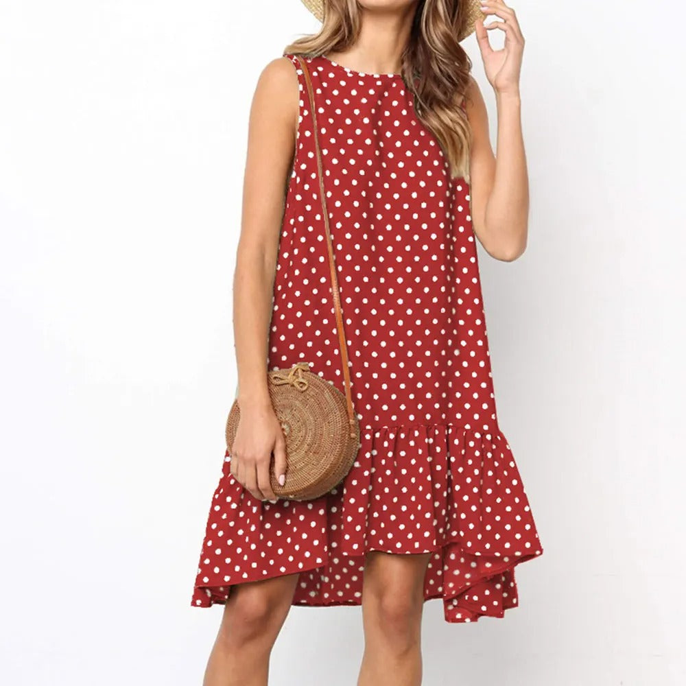 Zomerse chiffon jurk - Taryn